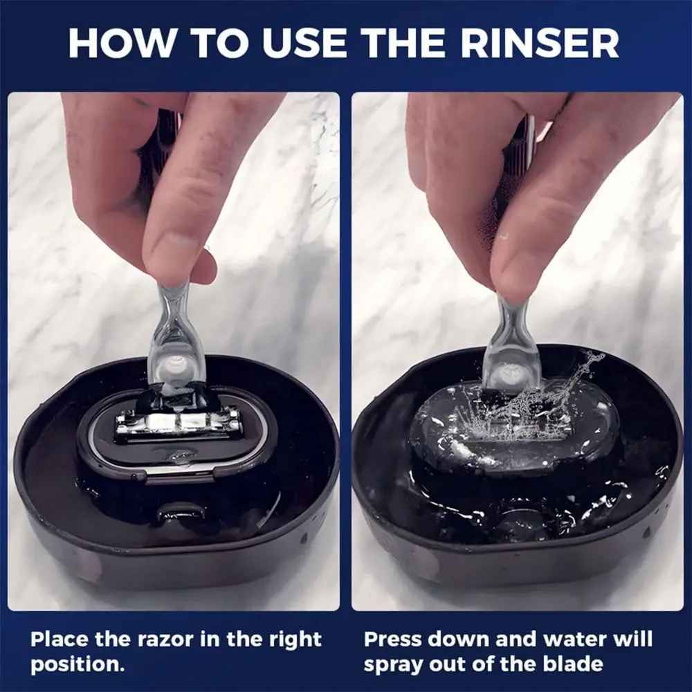 Man Razor Rinser Cleaner