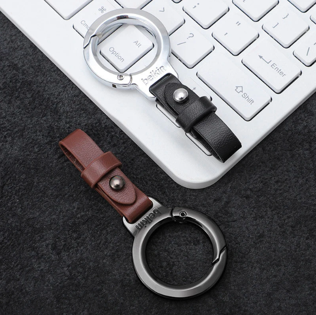 CAR KEYCHAIN HIGH END LEATHER KEYRING