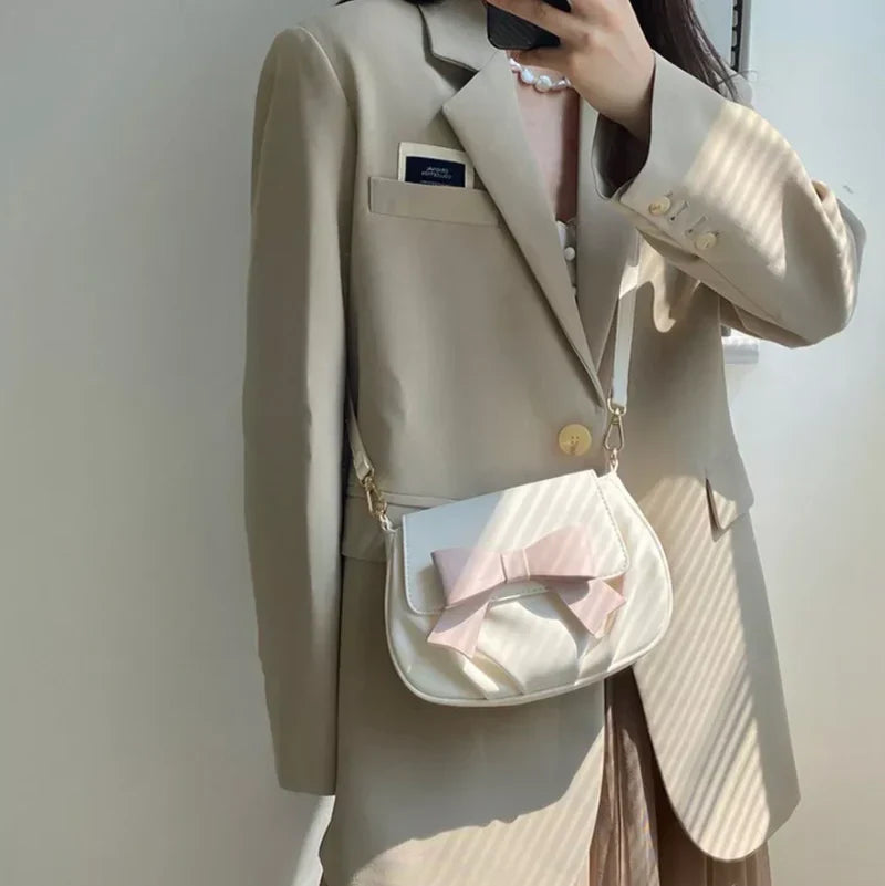 Korean Style Bow Shoulder Bag