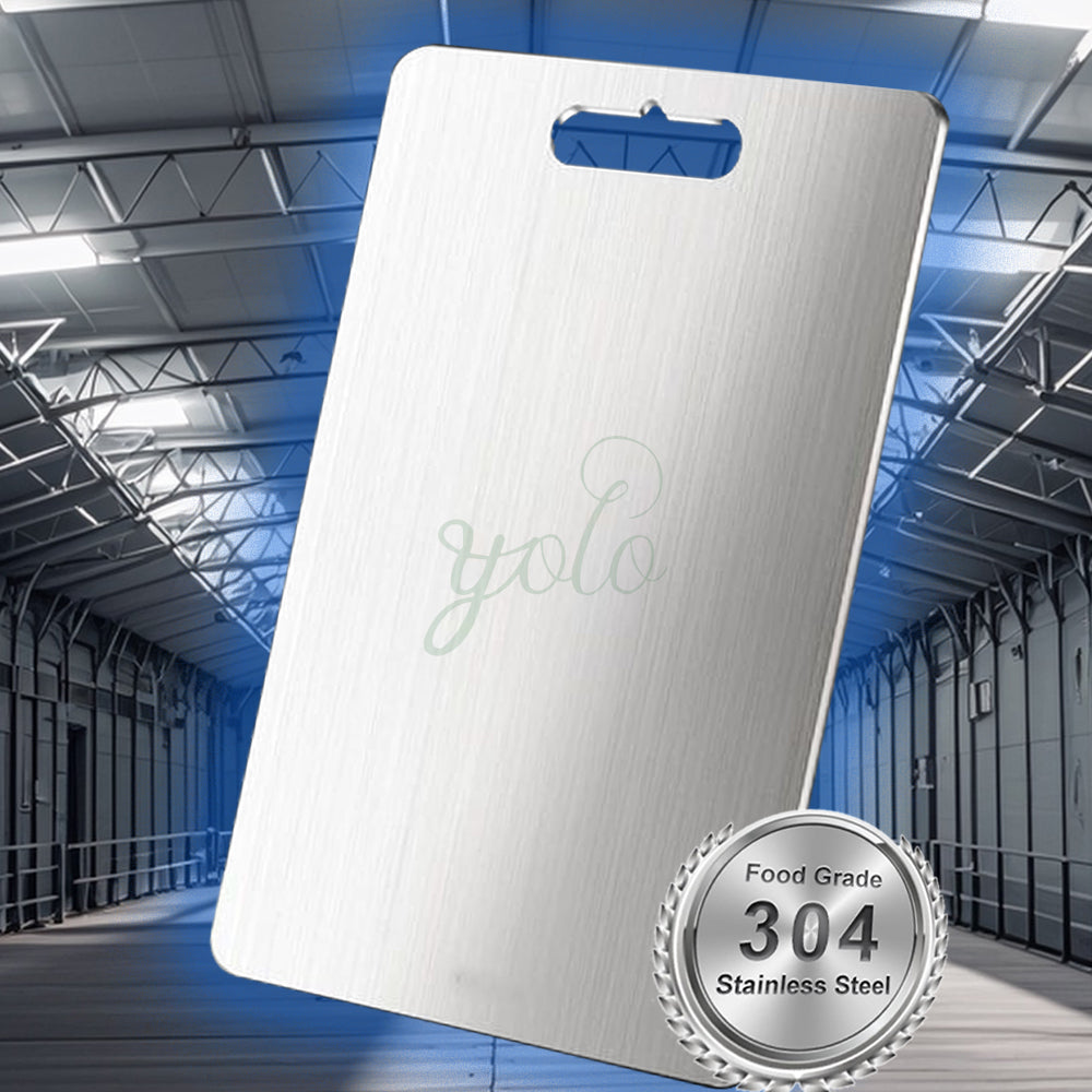 Stainless steel cutting board