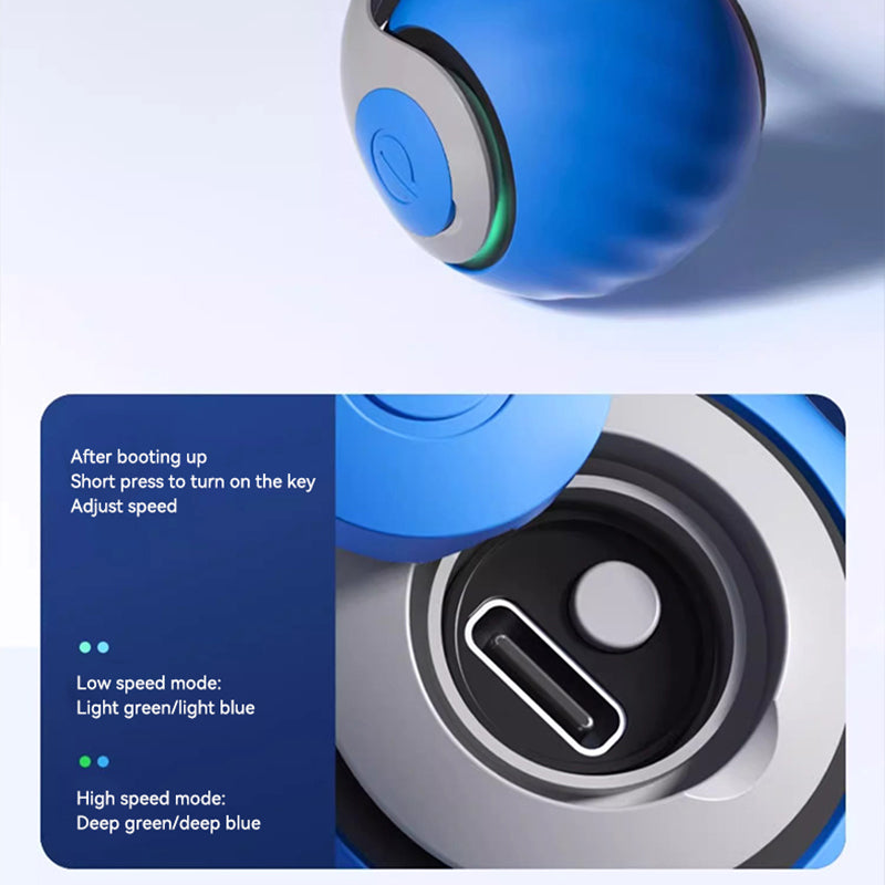 Interactive Rechargeable Gravity Rolling Sound Ball